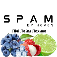 ТАБАК ДЛЯ КАЛЬЯНА SPAM by heven 100 гр Личи Лайм Черника