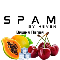 ТАБАК ДЛЯ КАЛЬЯНА SPAM by heven 100 гр Вишня Папая