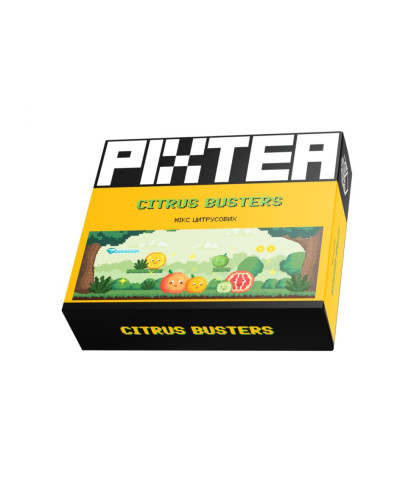 Беcтабачная смесь PixTea Citrus busters (Цитрусовый микс) 50г