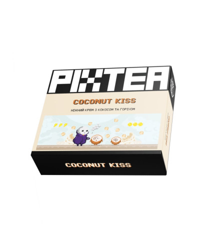 Беcтабачная смесь PixTea Coconut kiss (Крем с кокосом и орехом) 50г