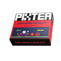 Беcтабачная смесь PixTea Explosive fatality (Малина гранат) 50г