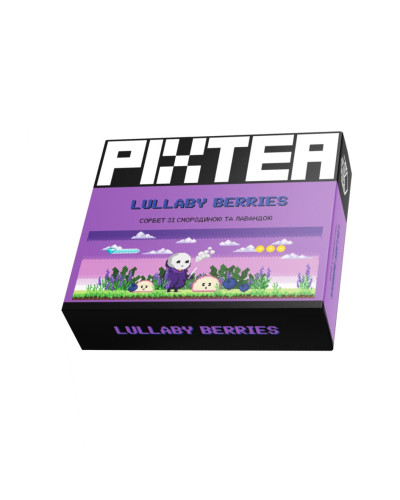 Беcтабачная смесь PixTea Lullaby berries (Сорбет со смородины и лаванды) 50г