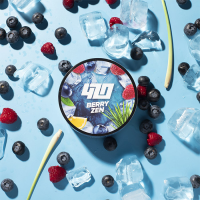 Табак 420 Classic Frost Line Berry Zen (Лемонграсс черника малина 100 г)