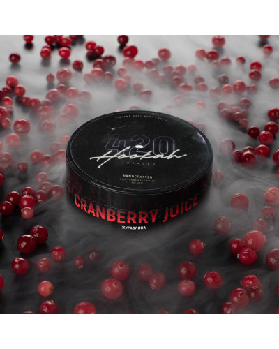 Табак 420 Classic Cranberry Juice (Журавлина, 100 г)