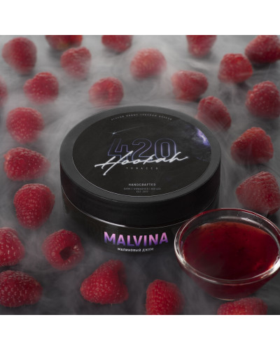Табак 420 Classic Malvina (Малина, 100 г)