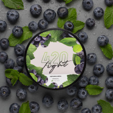 Табак 420 Light Черника мята (100 г) — черника с освежающей мятой