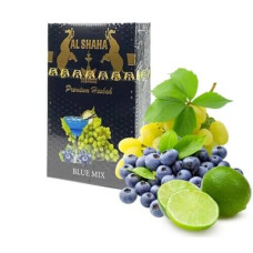Табак для кальяна Al Shaha Blue mix (голубой микс) 50 гр