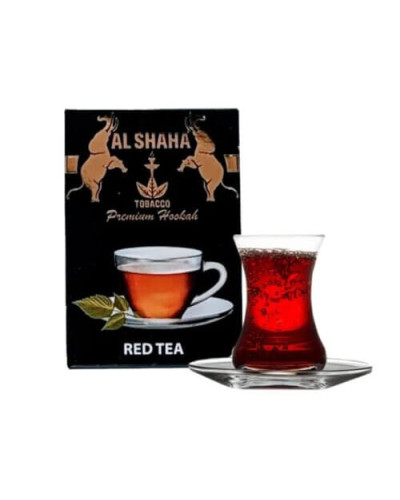 Табак для кальяна Al Shaha Red tea (красный чай) 50 гр