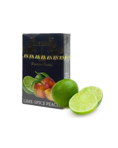 Табак для кальяна Al Shaha Lime Spice Peach (лайм пряности персик) 50 гр