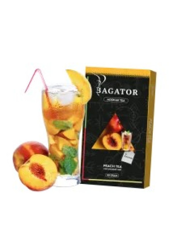 Безтачная смесь Bagator Hookah Tea Peach Tea (Персиковый чай, 50 г)