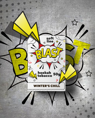 ТАБАК ДЛЯ КАЛЬЯНА BLAST SOFT 200 ГР WINTER'S CHILL (ЛЕД)