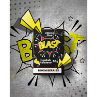 ТАБАК ДЛЯ КАЛЬЯНА BLAST STRONG 50 ГР BOOM BERRIES (ЯГОДЫ)