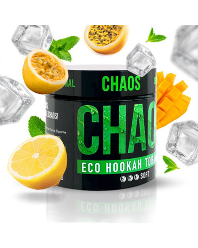 Тютюн для Кальяну CHAOS 100 гр Mephisto (Лимон Манго Маракуйя М'ята)