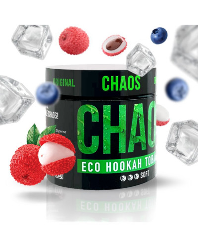 Табак для Кальяна CHAOS (Хаос) 100 гр Policeman (черника личи лед)
