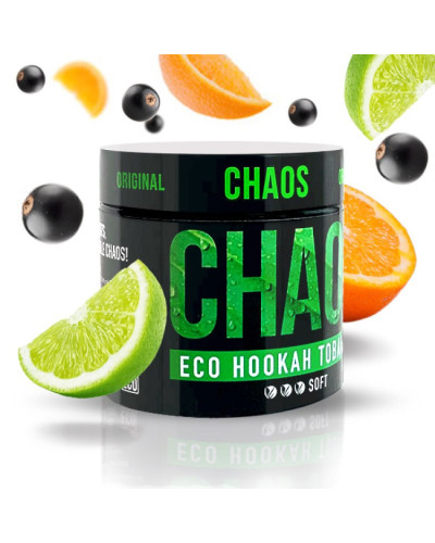 Табак для Кальяна CHAOS 100 гр Foreplay (Апельсин Смородина Мята)