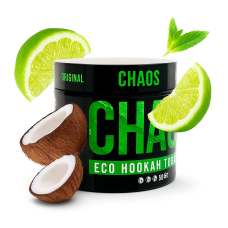 Табак для Кальяна CHAOS 100 гр Lime coco mint (Лайм Кокос Мята)