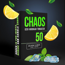 Табак для Кальяна CHAOS 50 гр Golden Flower (лимон ментол)