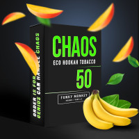 Табак для Кальяна CHAOS 50 гр Funky Monkey (Манго Ваниль)