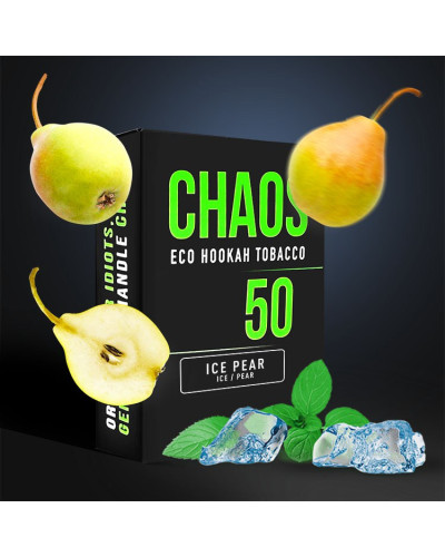 Табак для Кальяна CHAOS 50 гр Ice Pear (Груша Айс)