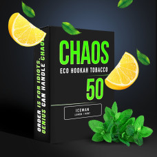 Табак для Кальяна CHAOS 50 гр Ice Man (Лимон мята)