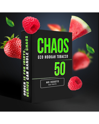 Табак для Кальяна CHAOS 50 гр Mr Roboto (Красные Фрукты)