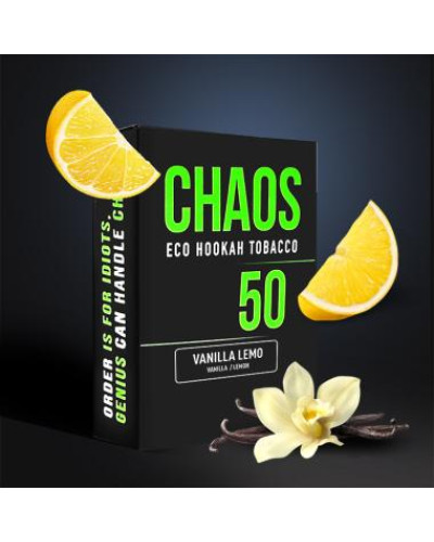 Табак для Кальяна CHAOS 50 гр Vanilla Lemo (ваниль лимон)