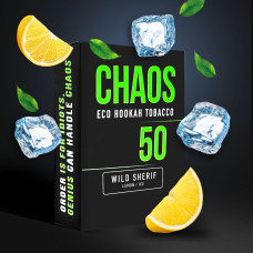 Табак для Кальяна CHAOS 50 гр Wild Sherif (Лимон Лед)