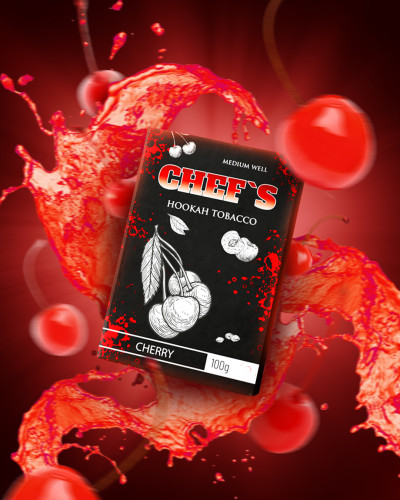 ТЮТЮН ДЛЯ КАЛЬЯНУ CHEFS 40 ГР SOUR CHERRY (КИСЛА ВИШНЯ)