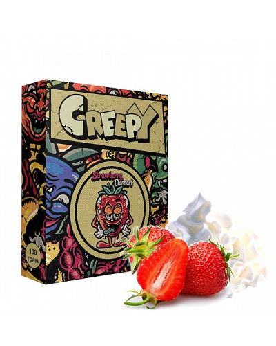 Табак для кальяна Creepy Strawberry Dessert (Клубничный десерт) 100 гр