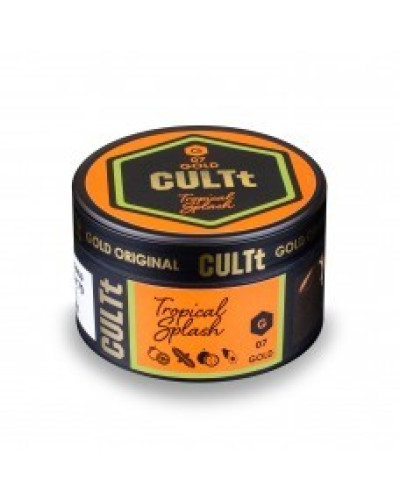 Табак CULTt GOLD G07 Tropical Splash (Лайм мята маракуйя манго) 100 г