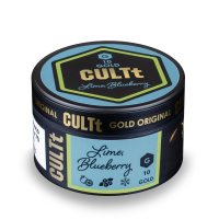 Табак CULTt GOLD G10 Lime Blueberry (Лайм черника) 100 г