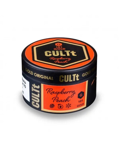 Тютюн CULTt GOLD G101 Raspberry Peach (малина лайм) 100 гр