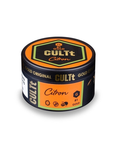 Табак CULTt GOLD G81 Citron (Питая Лайм Апельсин) 100 гр