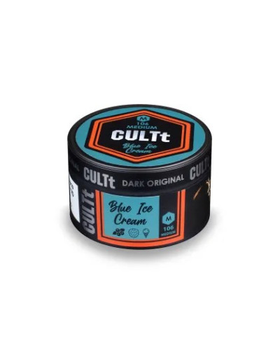 Табак CULTt MEDIUM M106 Blue Ice Cream (черника лед мороженое) 100 гр