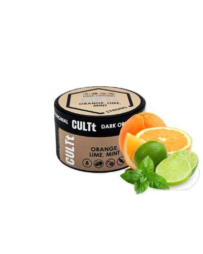 Тютюн CULTt Strong 8 Orange Lime Mint (Апельсин лайм м'ята) 100 г