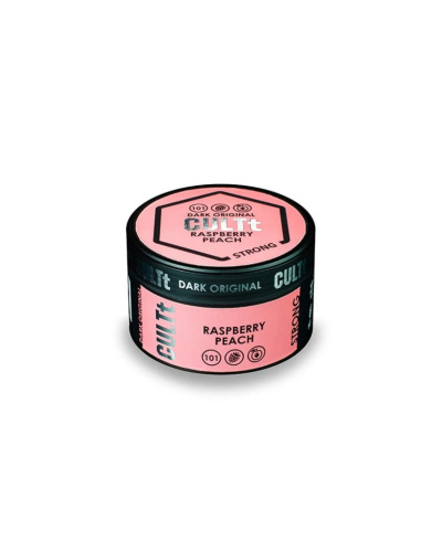 Табак CULTt Strong 101 Raspberry Peach (Малина персик) 100 г