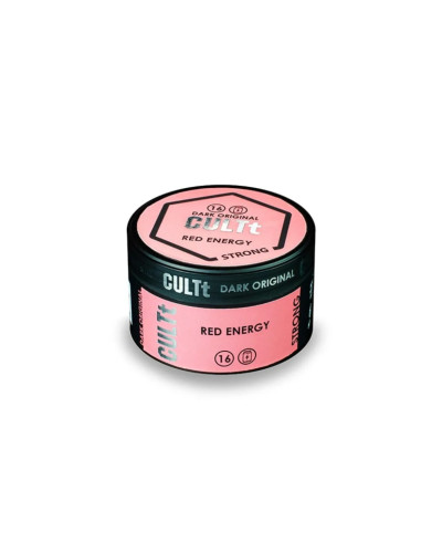 Тютюн CULTt Strong 16 Red Energy (Енергетик) 100 г