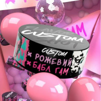 Табак для кальяна CUSTOM 100 гр Розовый Бабл Гам (Жвачка)