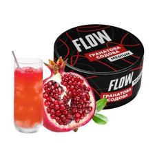 Табак FLOW Medium Гранатовая Содовая 100г