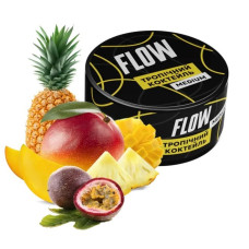 Табак FLOW Medium Тропический Коктейль 100г