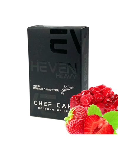 ТАБАК ДЛЯ КАЛЬЯНА HEVEN 50 гр Chef Cake (Клубничный кекс)