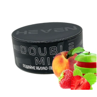 ТАБАК ДЛЯ КАЛЬЯНА HEVEN 100 гр Double Mix (Двойное яблоко Персик Клубника)