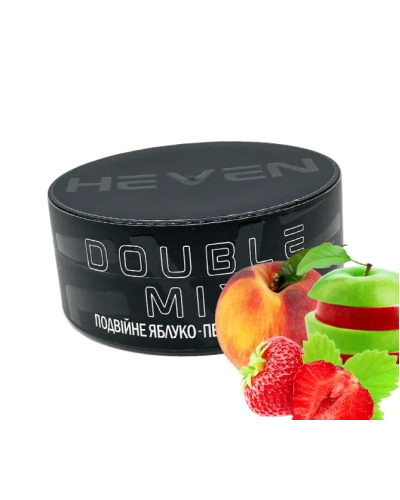 ТАБАК ДЛЯ КАЛЬЯНА HEVEN 100 гр Double Mix (Двойное яблоко Персик Клубника)