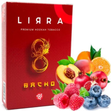 Табак LIRRA Bacho 50 г (Апельсин, Гранат, Малина, Персик, Черника) (просроченный)