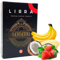 Табак LIRRA Fakhfakhina (Банан, Клубника, Кокос) 50 гр (просроченный)