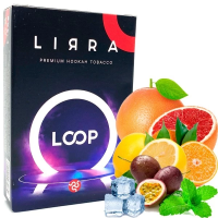 Табак LIRRA Loop (Апельсин, Грейпфрут, Лимон, Маракуйя, Лед, Мята) 50 гр (просроченный)