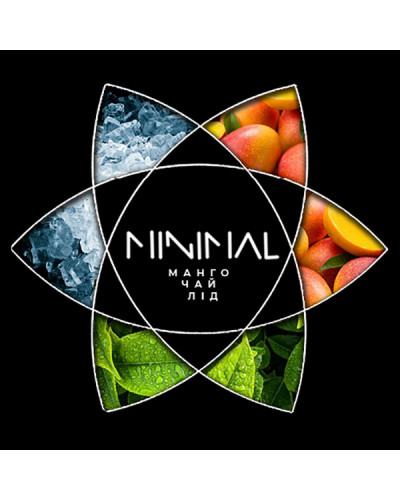 Табак для Кальяна MINIMAL 50 гр Ice Tea Mango (Айс Чай Манго)