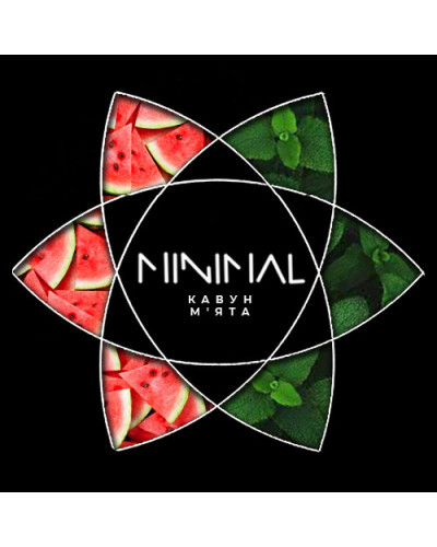 Табак для Кальяна MINIMAL 50 гр Watermelon Mint (Арбуз Мята)