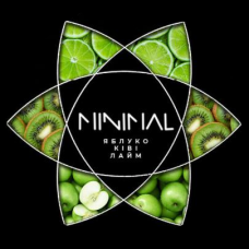 Табак для Кальяна MINIMAL 50 гр Apple Kiwi Lime Zest (яблоко киви лайм)