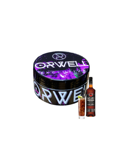 ТАБАК ДЛЯ КАЛЬЯНА ORWELL MEDIUM 50 ГР BACARDI BLACK (КОКА КОЛА РОМ ЛИМОН)